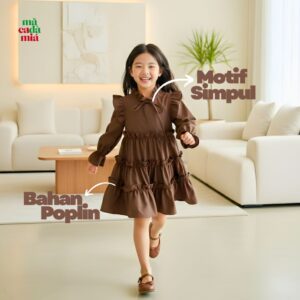 (Pre Order) Dress 2-10 Tahun Joana SWZ Poplin LP