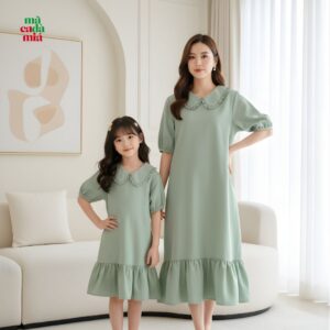 (Pre Order) Dress 2-10 Tahun Freya SWZ Linen