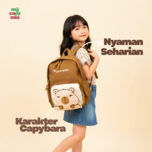 Tas Ransel Karakter Capybara