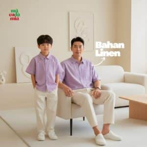 (Pre Order) Kemeja Anak 2-10 Tahun Linen SWZ LP