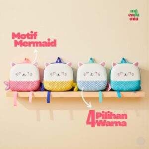 Tas Ransel Karakter Cute Mermaid