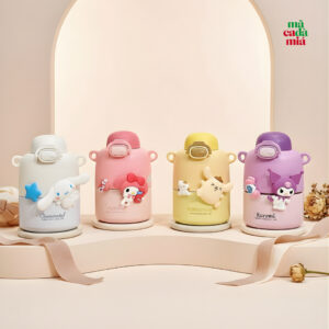 Botol Minum 430ml Tahan Panas Karakter Lucu