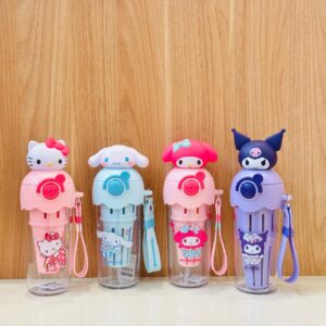 Botol Minum Anak 500ml Tali 4 Karakter Sanrio