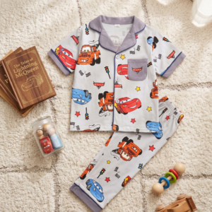 Baju Tidur 1-8 Tahun Motif Cars