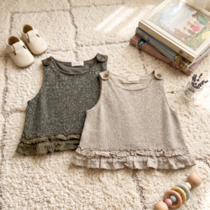 Atasan 2-6 Tahun Blouse Ruffle Lace 2 Warna