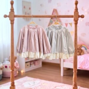 Atasan 4-8 Tahun Blouse Ruffle Lace 2 Warna