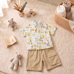 Setelan 2-6 Tahun Dino Olive