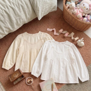 Atasan 4-8 Tahun Blouse Vest Lace Pita 2 Warna