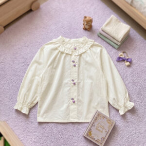 Atasan 1-5 Tahun Blouse Broken White Purple