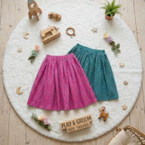 Rok 4-8 Tahun Motif Flower 2 Warna