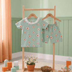 Baju Tidur 1-9 Tahun Motif Daisy
