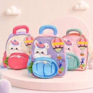 Tas Ransel Ukuran S Motif Puppy Balon