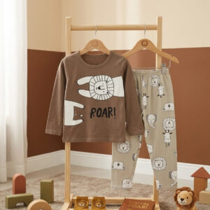 Baju Tidur 1-9 Tahun Motif Roar Lion