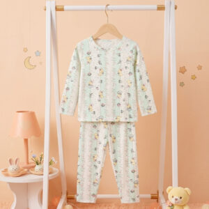 Baju Tidur 1-9 Tahun Motif Bunny Flower
