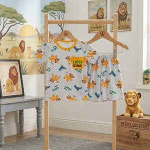 Baju Tidur 1-9 Tahun Motif Full Print Lion King