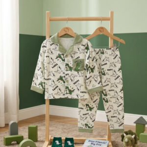 Baju Tidur 1-9 Tahun Motif Niceday Dino