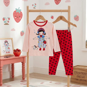 Baju Tidur 1-9 Tahun Motif Red Hood