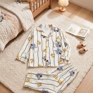 Baju Tidur 1-9 Tahun Motif Tom& Jerry