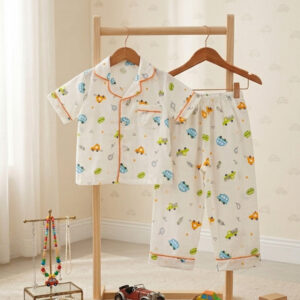 Baju Tidur 1-9 Tahun Motif Vehicle