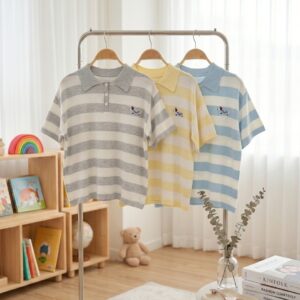 Atasan Onesize Knit Stripes 3 Warna